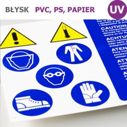UV PLAST – błyszcząca farba sitodrukowa na PVC, ABS