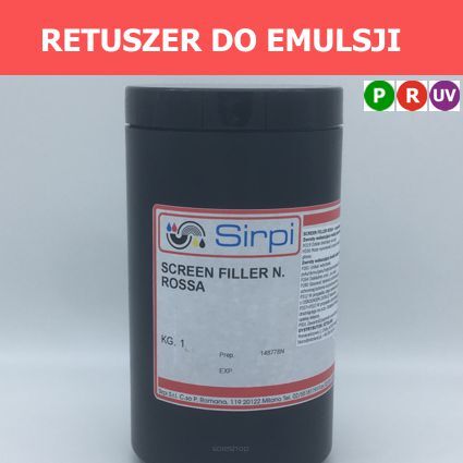 SCREEN FILLER – retuszer czerwony do emulsji