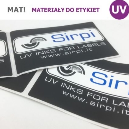 UV LABEL – matowa farba sitodrukowa na papier, PVC, etykiety